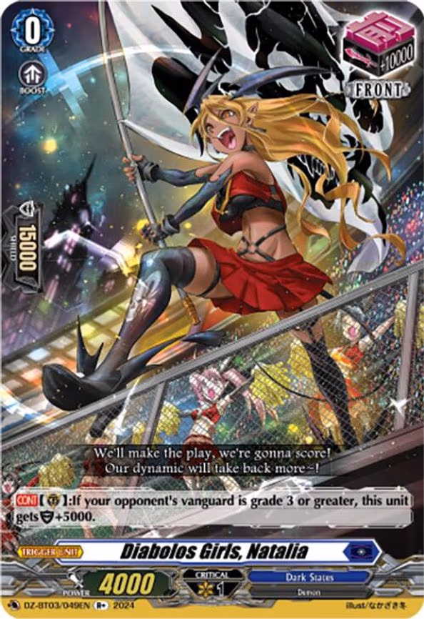 Diabolos Girls, Natalia (R+) - R+ (DZ-BT03/049EN)