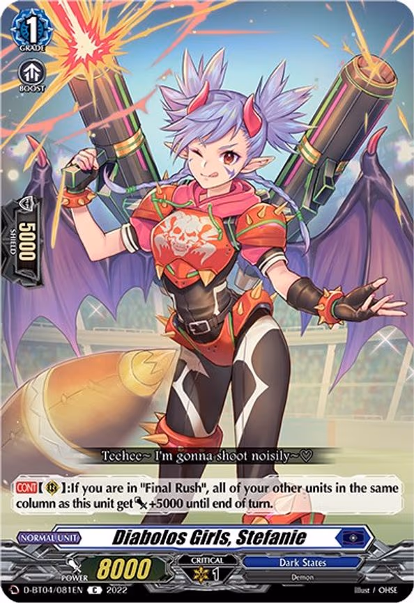 Diabolos Girls, Stefanie - C (D-BT04/081EN)