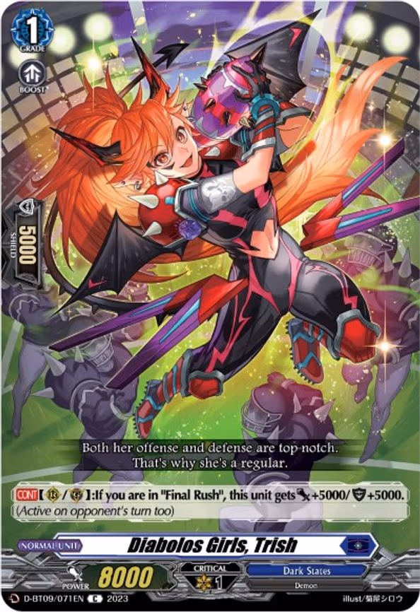 Diabolos Girls, Trish - C (D-BT09/071EN)