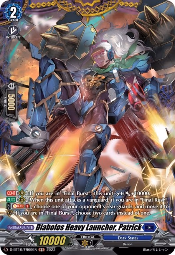 Diabolos Heavy Launcher, Patrick - FR (D-BT10/FR09EN)