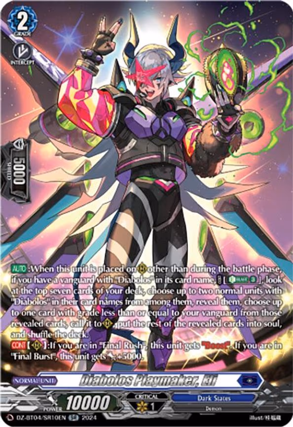 Diabolos Playmaker, Eli - SR (DZ-BT04/SR10EN)