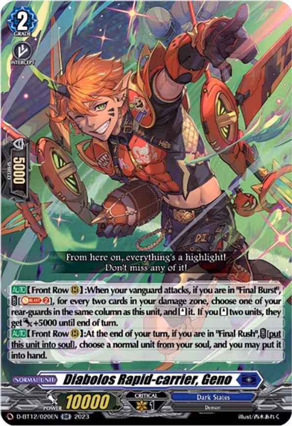 Diabolos Rapid-carrier, Geno