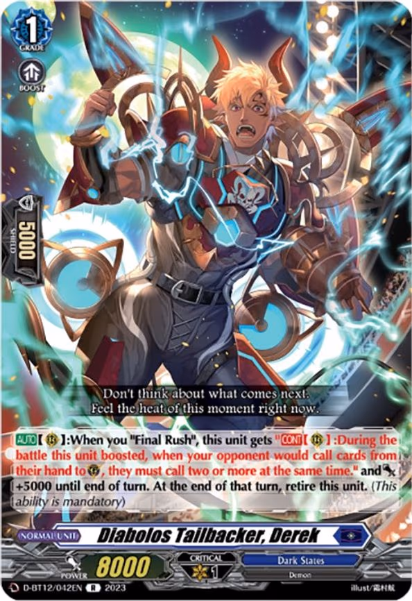 Diabolos Tailbacker, Derek - R (D-BT12/042EN)