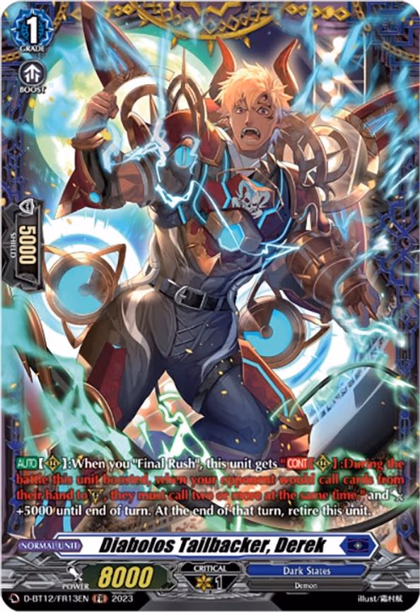 Diabolos Tailbacker, Derek - FR (D-BT12/FR13EN)