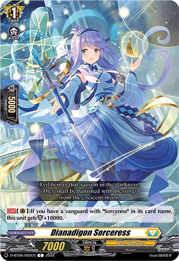 Dianadigon Sorceress - C (D-BT06/092EN)