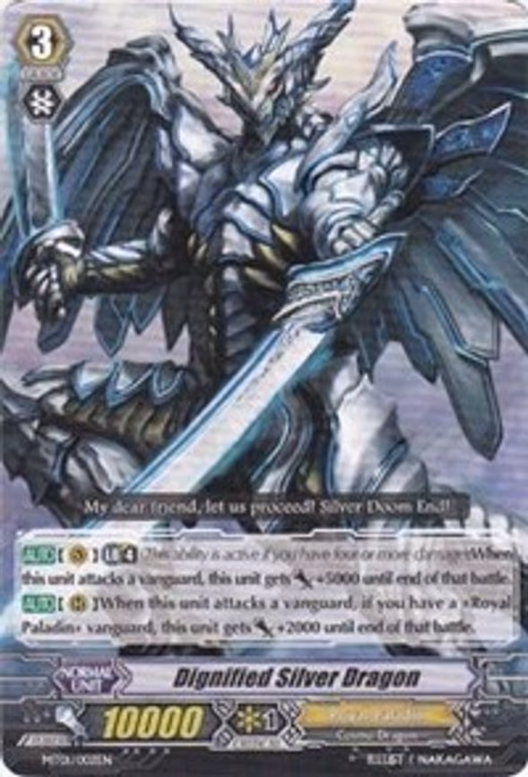 Dignified Silver Dragon (Non-Holo)