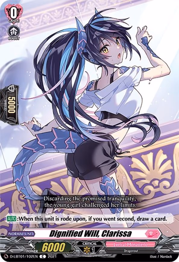 Dignified Will, Clarissa - C (D-LBT01/102EN)