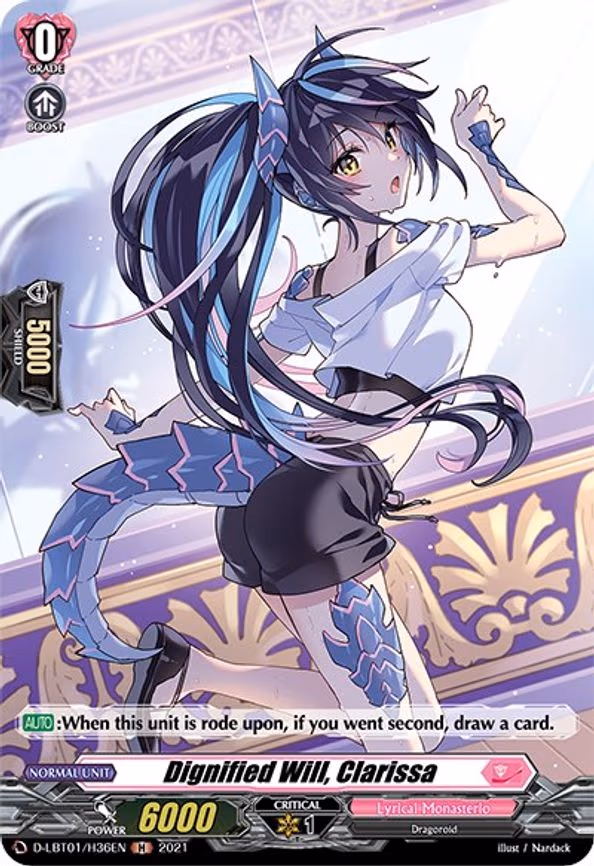 Dignified Will, Clarissa (Holo) - H (D-LBT01/H36EN)