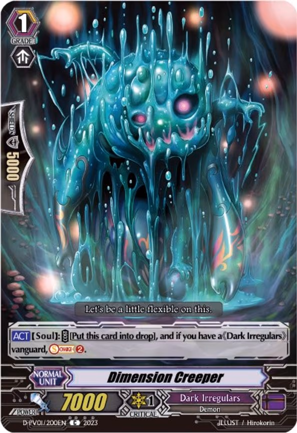 Dimension Creeper - C (D-PV01/200EN)