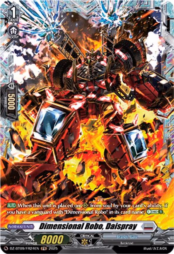 Dimensional Robo, Daispray - Frame Rare (DZ-BT09/FR24EN)