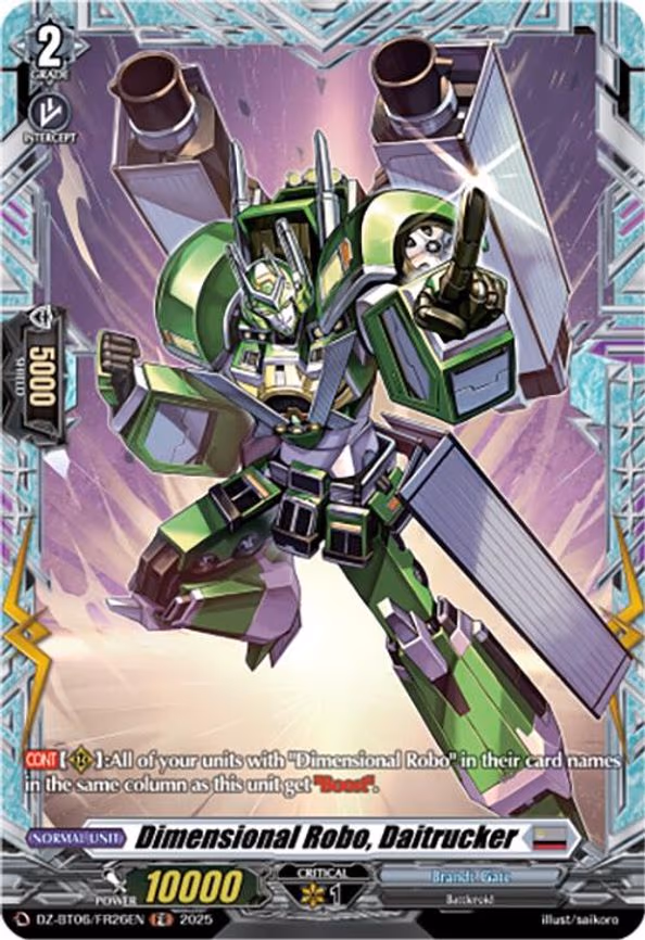 Dimensional Robo, Daitrucker - FR (DZ-BT06/FR26EN)