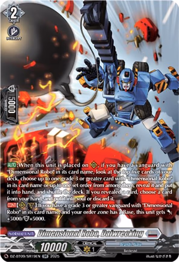 Dimensional Robo, Daiwrecking - SR (DZ-BT09/SR19EN)
