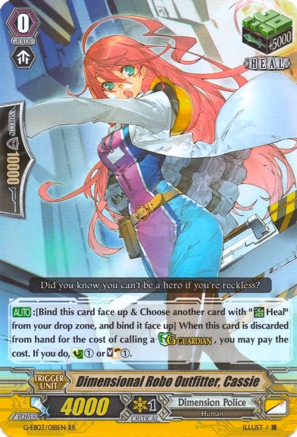 Dimensional Robo Outfitter, Cassie
