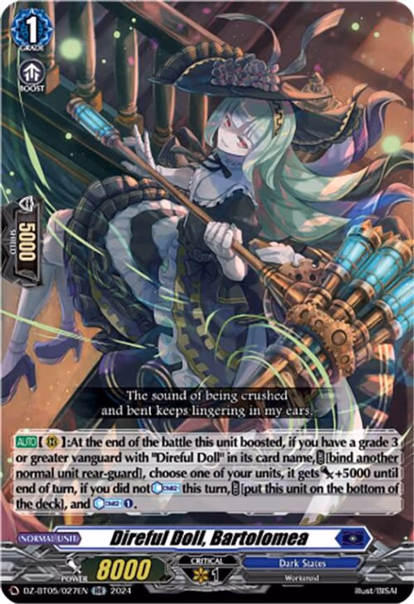 Direful Doll, Bartolomea - RR (DZ-BT05/027EN)