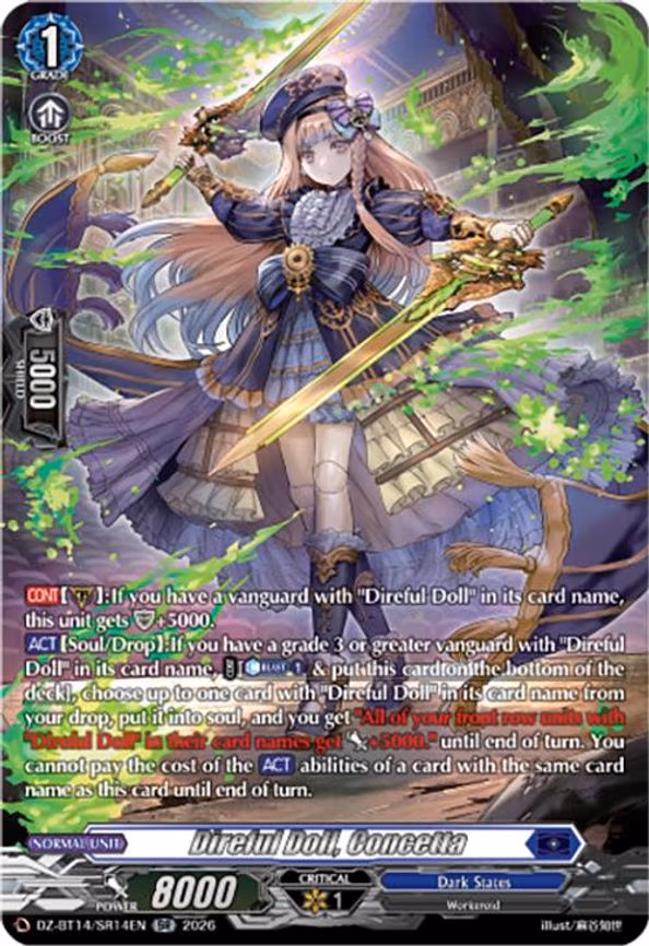 Direful Doll, Concetta - SR (DZ-BT14/SR14EN)