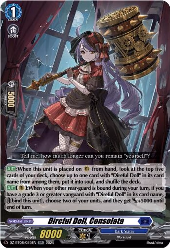 Direful Doll, Consolata - RR (DZ-BT08/025EN)