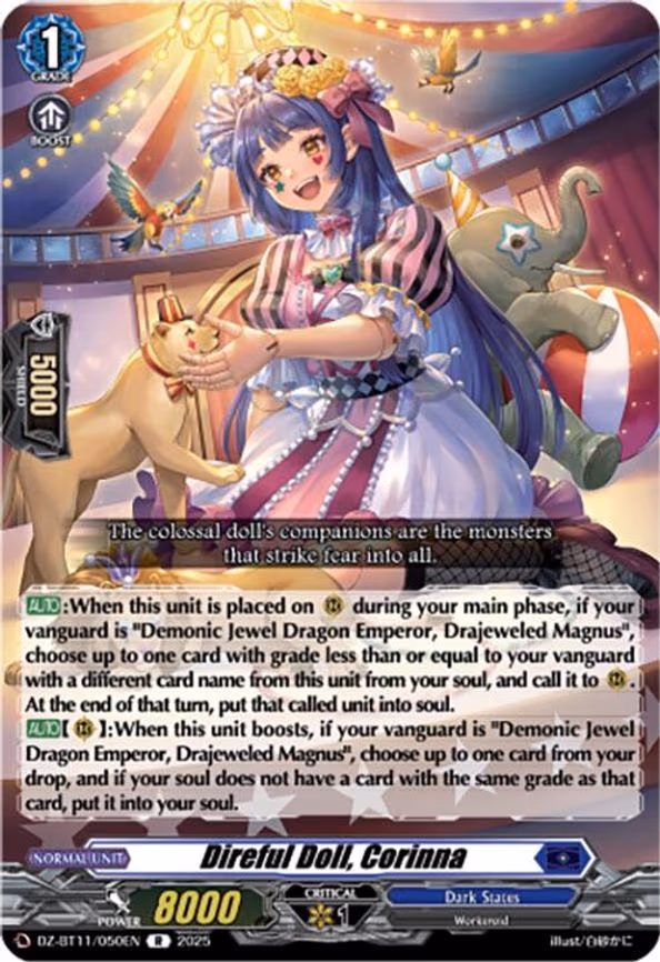 Direful Doll, Corinna - R (DZ-BT11/050EN)