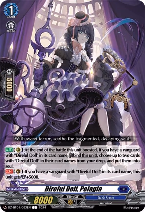 Direful Doll, Pelagia - C (DZ-BT01/092EN)