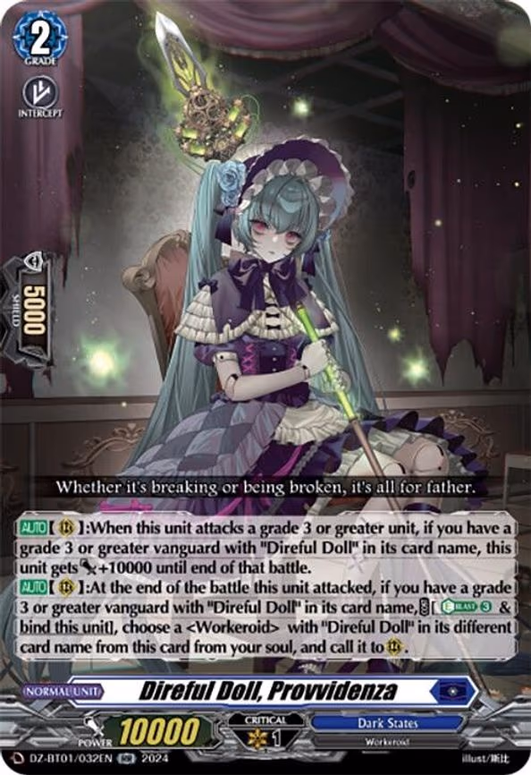 Direful Doll, Provvidenza - RR (DZ-BT01/032EN)