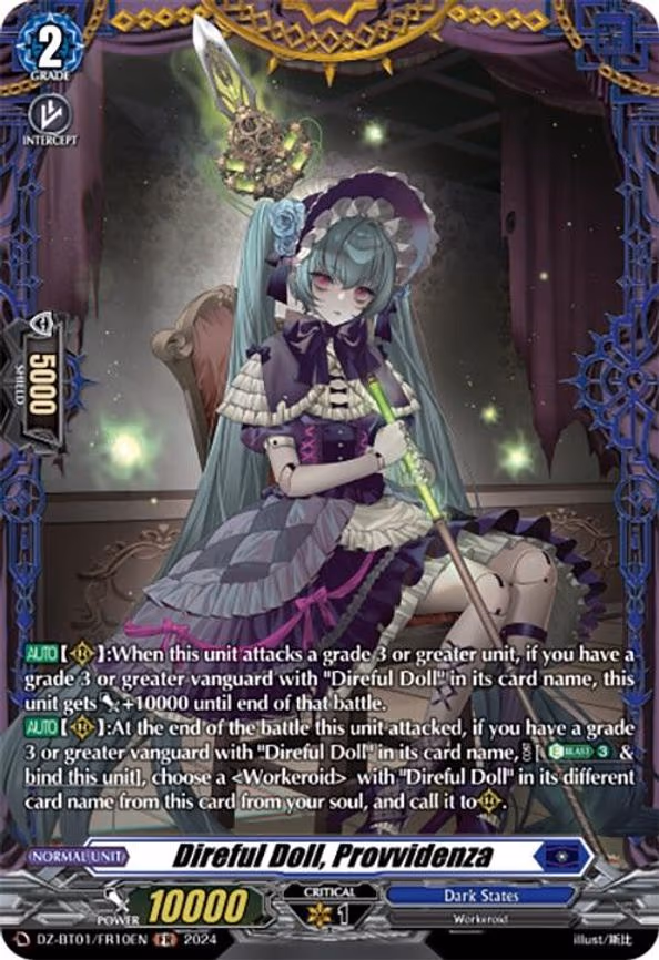 Direful Doll, Provvidenza - FR (DZ-BT01/FR10EN)