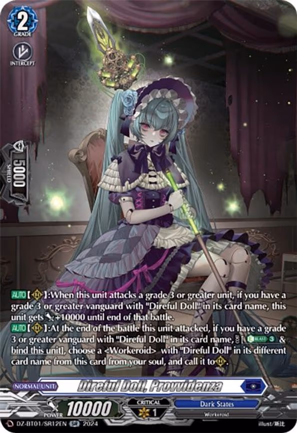 Direful Doll, Provvidenza - SR (DZ-BT01/SR12EN)