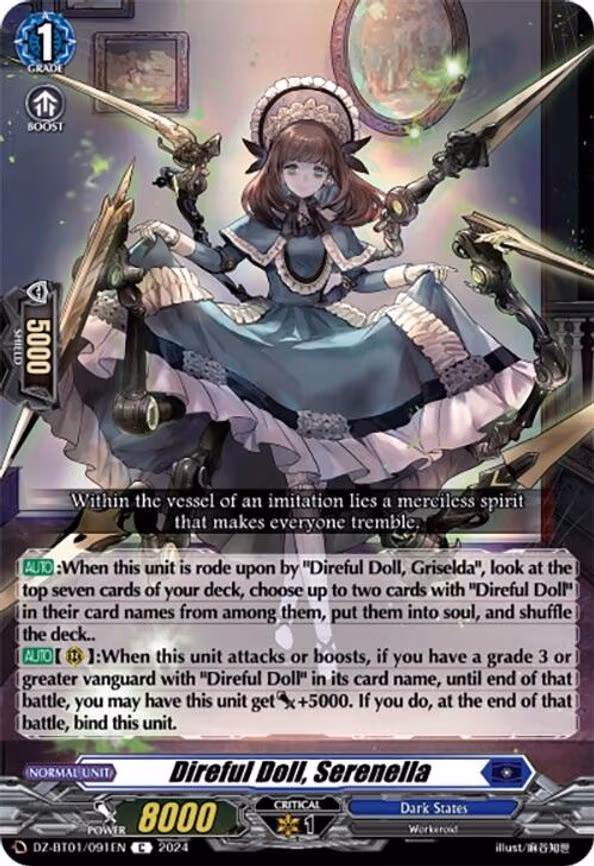 Direful Doll, Serenella - C (DZ-BT01/091EN)