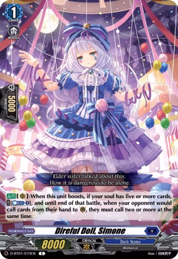 Direful Doll, Simone - C (D-BT01/074EN)