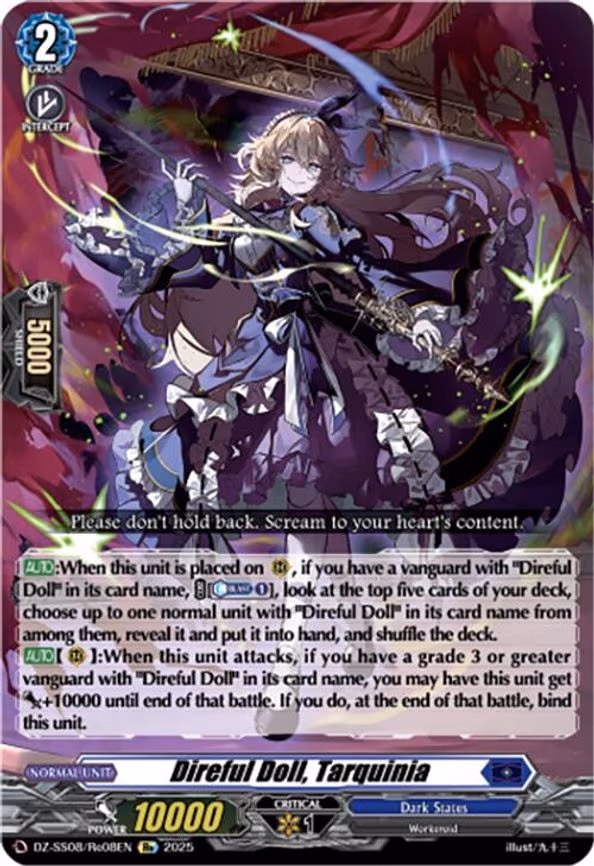 Direful Doll, Tarquinia - RE (DZ-SS08/Re08EN)