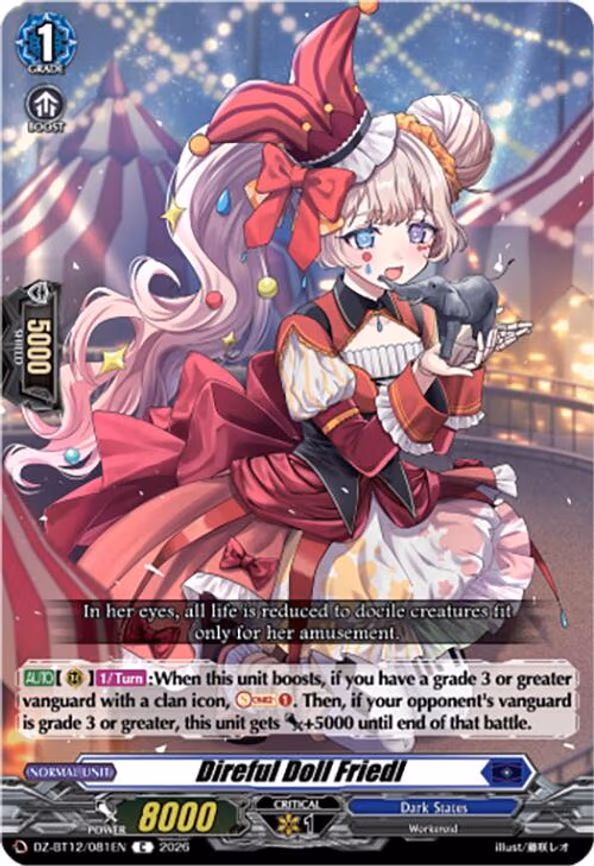 Direful Doll Friedl - C (DZ-BT12/081EN)