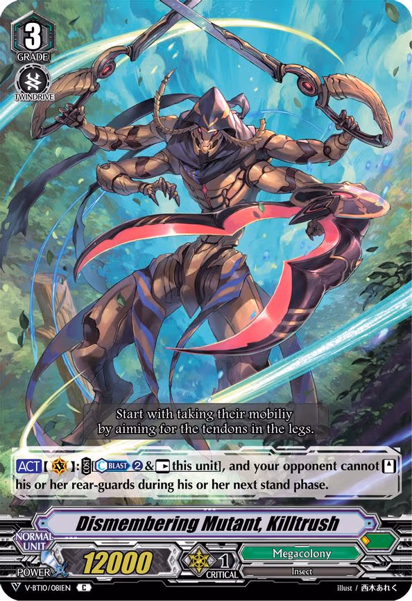 Dismembering Mutant, Killtrush - C (V-BT10/081EN)