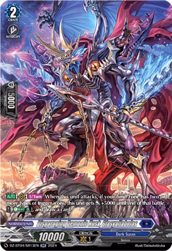 Disparaging Demonic Husk, Glasyallabolas - SR (DZ-BT04/SR13EN)