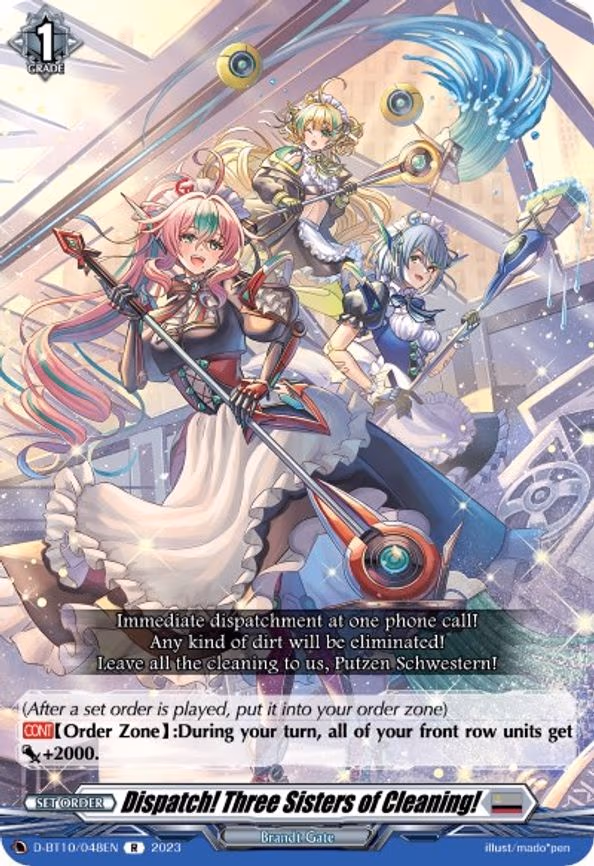 Dispatch! Three Sisters of Cleaning! - R (D-BT10/048EN)