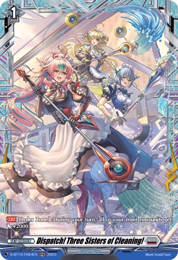 Dispatch! Three Sisters of Cleaning! - FR (D-BT10/FR24EN)