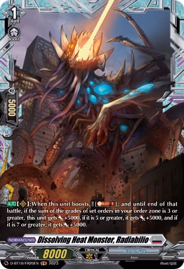 Dissolving Heat Monster, Radiabilio - FR (D-BT10/FR20EN)