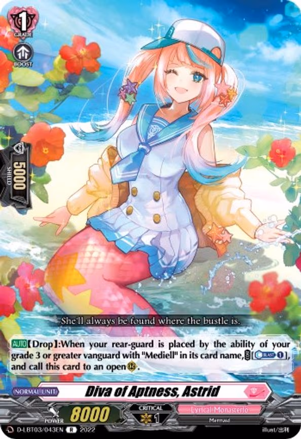 Diva of Aptness, Astrid - R (D-LBT03/043EN)