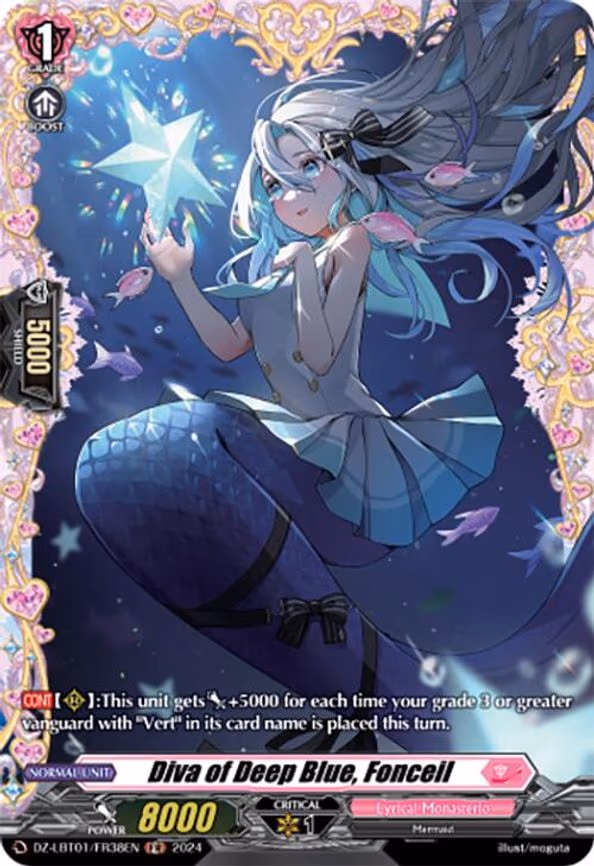 Diva of Deep Blue, Fonceil - FR (DZ-LBT01/FR38EN)