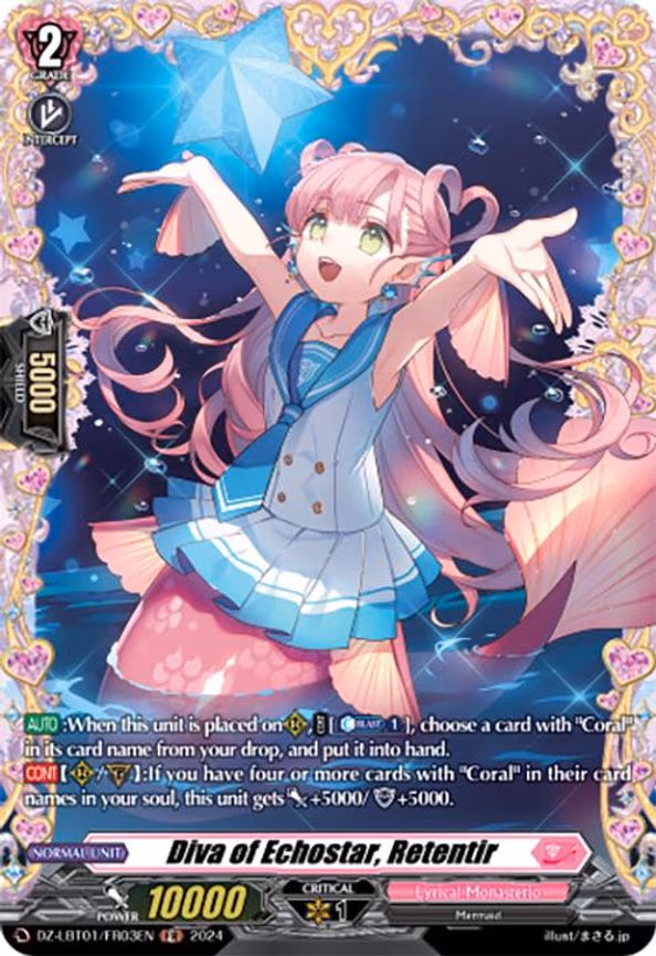 Diva of Echostar, Retentir - FR (DZ-LBT01/FR03EN)