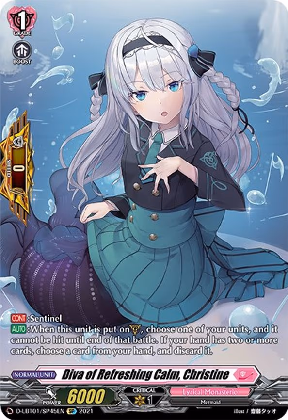 Diva of Refreshing Calm, Christine - SP (D-LBT01/SP45EN)