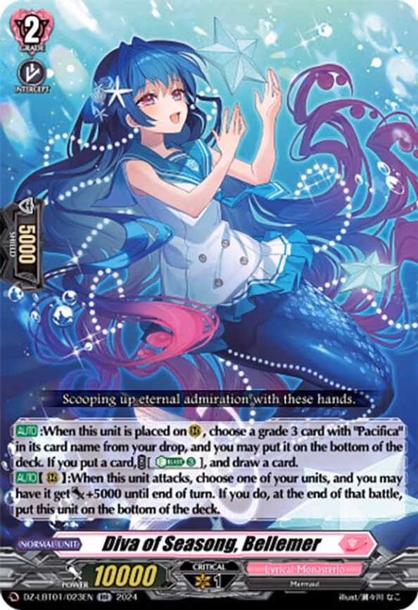 Diva of Seasong, Bellemer - RR (DZ-LBT01/023EN)