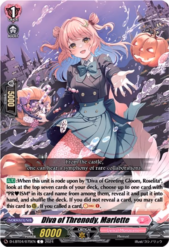 Diva of Threnody, Mariette - C (D-LBT04/075EN)