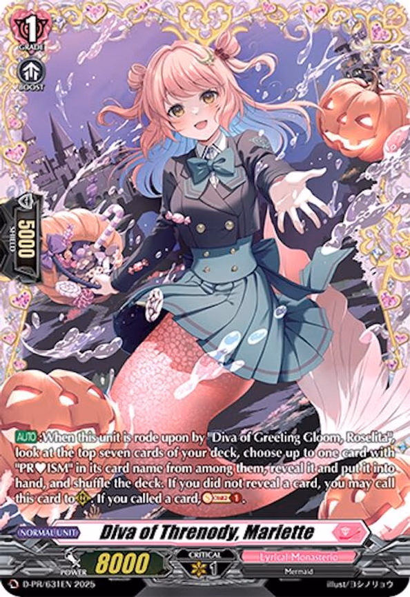 Diva of Threnody, Mariette - PR (D-PR/631EN)