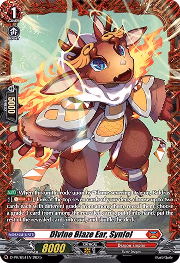 Divine Blaze Ear, Synfol - PR (D-PR/651EN)