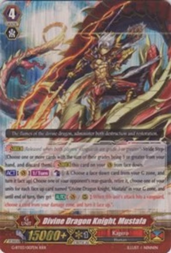 Divine Dragon Knight, Mustafa - RRR (G-BT03/007EN)