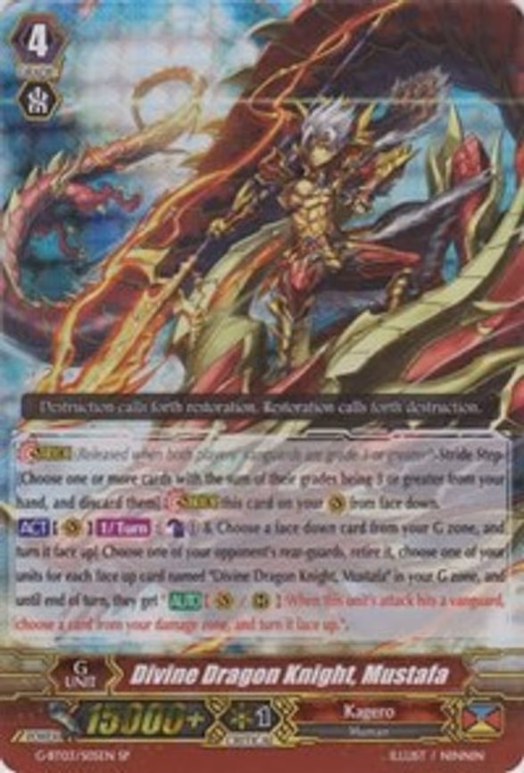 Divine Dragon Knight, Mustafa - SP (G-BT03/S05EN)