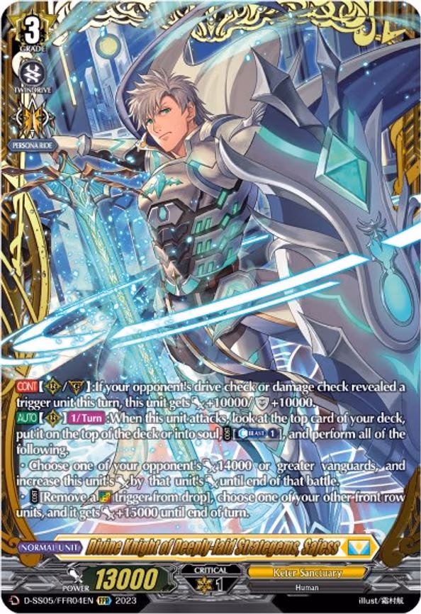 Divine Knight of Deeply-laid Strategems, Sajess