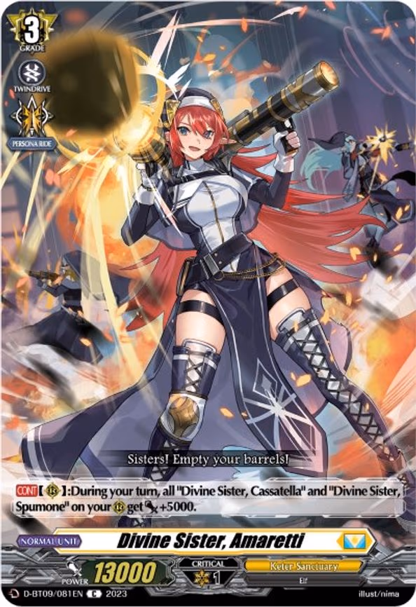 Divine Sister, Amaretti - C (D-BT09/081EN)