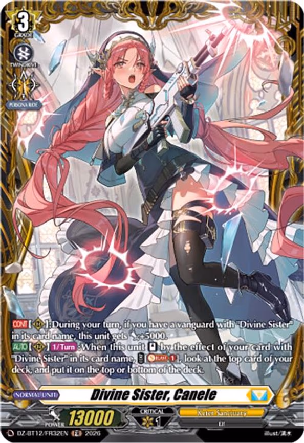 Divine Sister, Canele - Frame Rare (DZ-BT12/FR32EN)