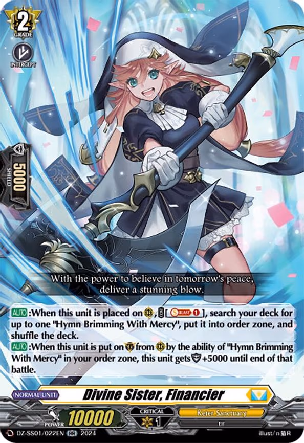 Divine Sister, Financier - RR (DZ-SS01/022EN)