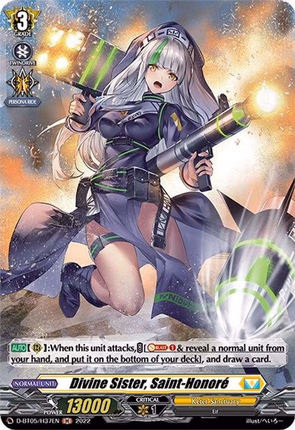 Divine Sister, Saint-Honore (Holo) - H (D-BT05/H37EN)