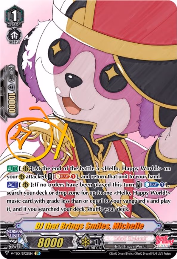 DJ that Brings Smiles, Michelle - SP (V-TB01/SP25EN)